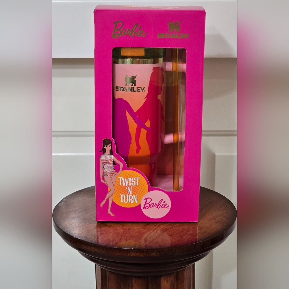 Stanley x Barbie Tumbler Full 8 Set 40 Oz Quencher Limited Edition 2024 New - Picture 8 of 14